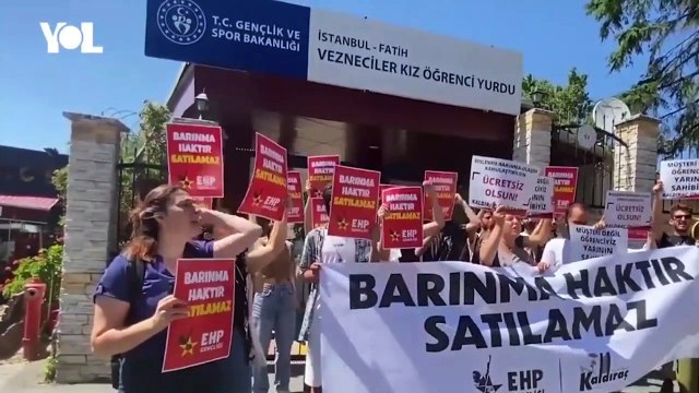 Öğrenciler KYK zammını protesto etti: Müşteri değil öğrenciyiz