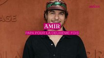 Amir papa pour la deuxième fois : il annonce la jolie nouvelle sur les réseaux sociaux