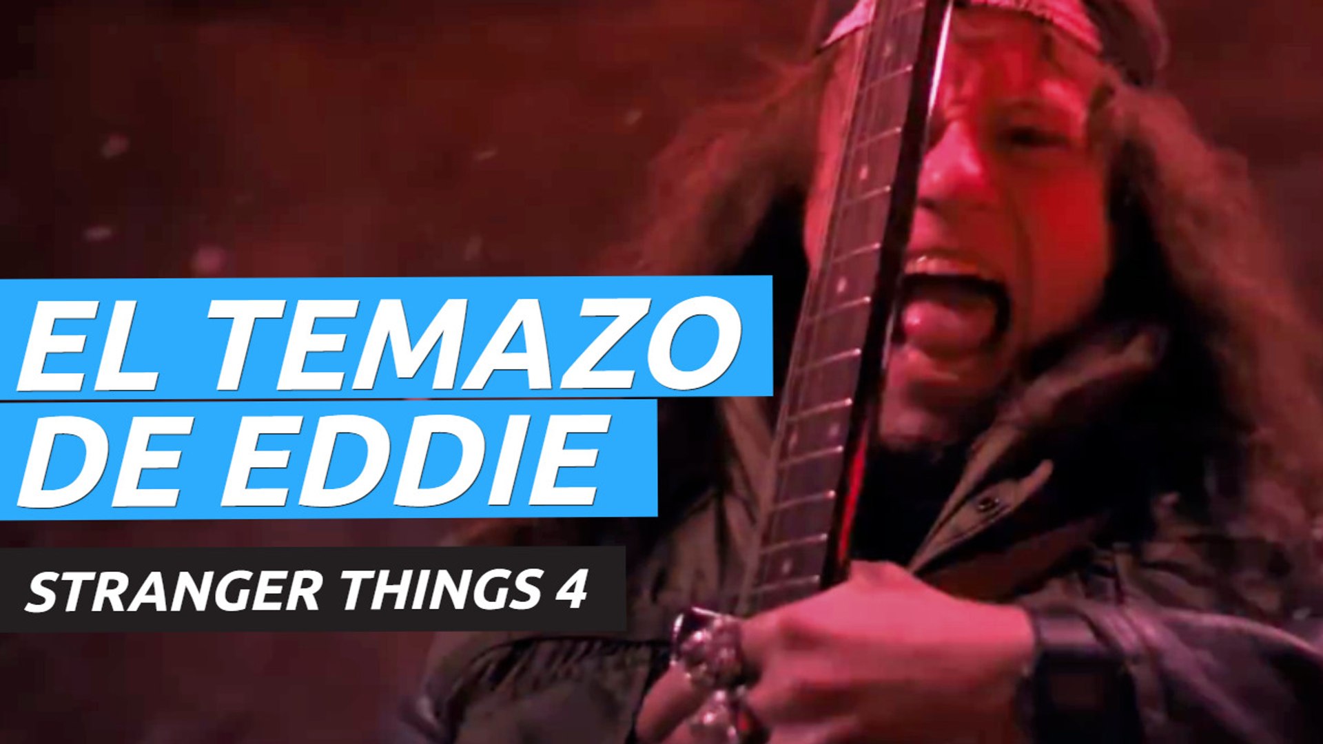 Solo de guitarra de Eddie Munson en Stranger Things 4 Volumen 2 - Vídeo  Dailymotion