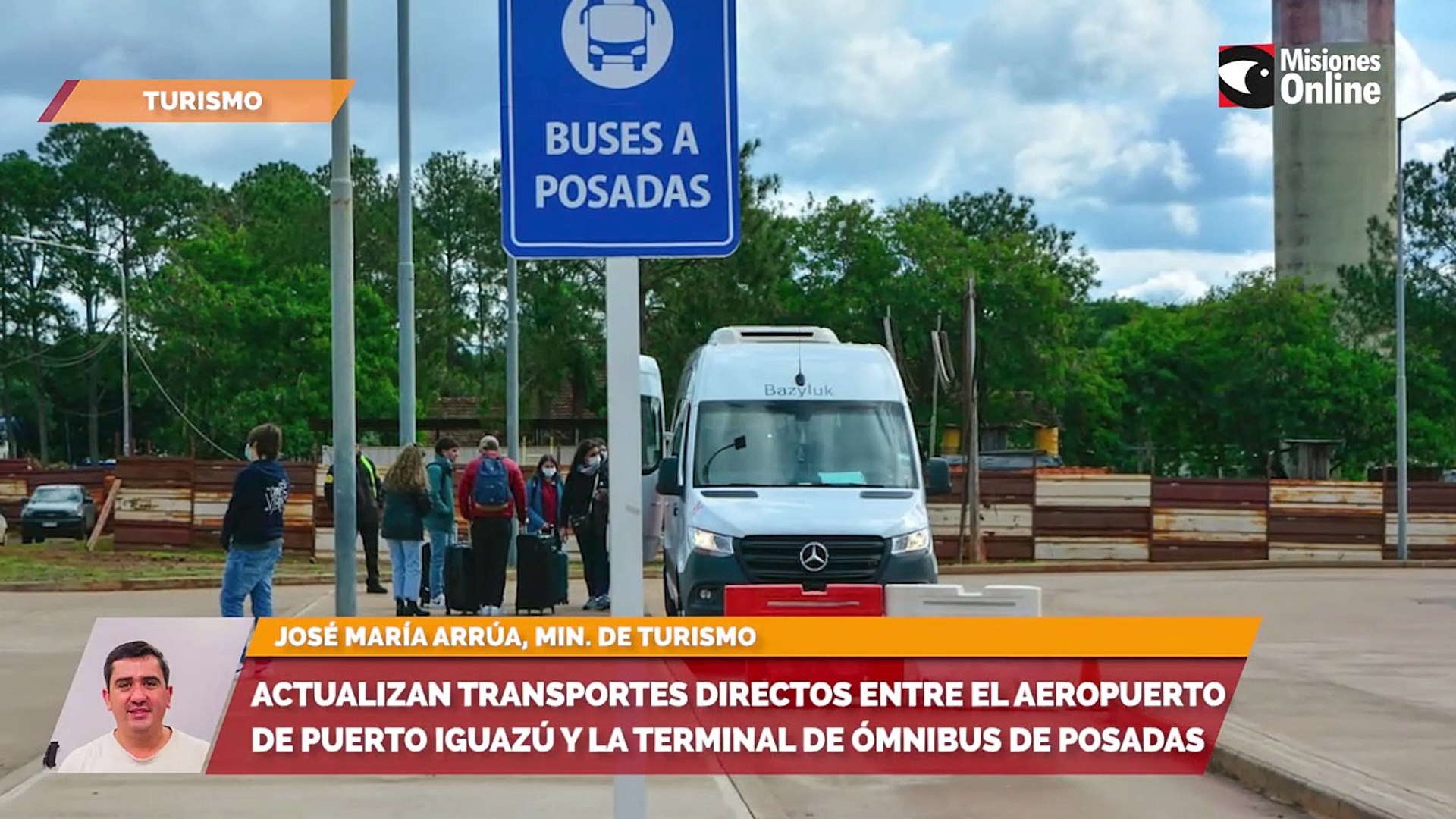 Actualizan transportes directos entre el aeropuerto de Puerto Iguazú y la  terminal de ómnibus de Posadas - Vídeo Dailymotion