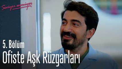 Ofiste aşk rüzgarları - Seviyor Sevmiyor 5. Bölüm