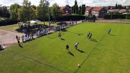 LES MATCHS DE QUALIFICATION DE LA CHAMPION'S WEEK VU DU CIEL