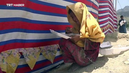 TRT Haber Afganistan'da deprem bölgesinde