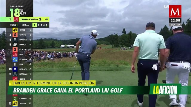 Carlos Ortiz gana la mejor bolsa de su carrera tras terminar segundo en el Portland LIV Golf