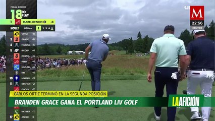 Carlos Ortiz gana la mejor bolsa de su carrera tras terminar segundo en el Portland LIV Golf