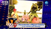 Miguel Cedeño cumplió su sueño de conocer Disney