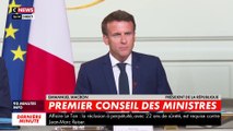 Regardez la prise de parole d'Emmanuel Macron cet après-midi face au nouveau gouvernement : 