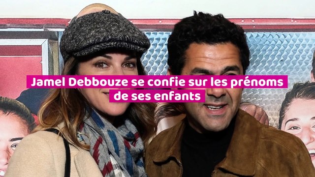 Jamel Debbouze se confie sur les prénoms de ses enfants