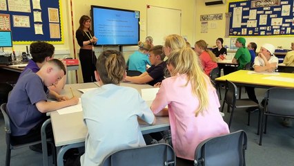 Mini Scrubs Scheme launches at a Northumberland school