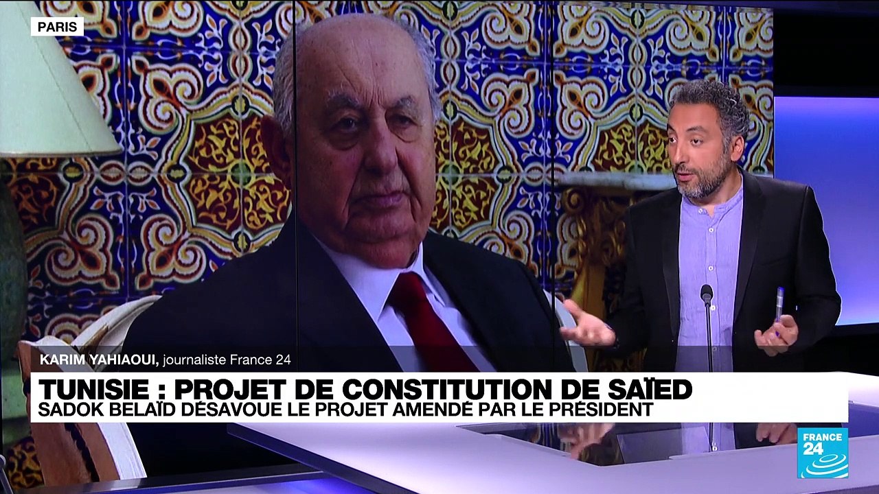 Tunisie : l'auteur de la Constitution désavoue le projet amendé par le président