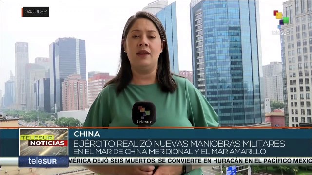 Ejército chino realiza nuevas maniobras en el mar de China Meridional y el mar Amarillo