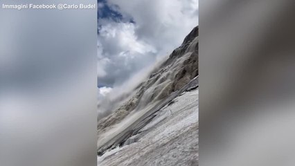 Marmolada, esperto: "Ghiacciai non sono piu' in equilibrio"