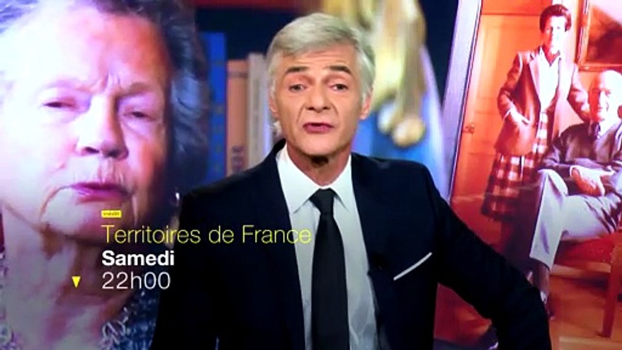 Cyril Viguier reçoit Anne-Aymone Giscard d'Estaing, qui a partagé la vie de l'ex-président de la République Valéry Giscard d'Estaing, dans "Territoires de France".