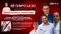 Murvind Beetun reçoit Shakeel Mohamed, Rajen Narsinghen et Rajen Valayden dans Tempo la So