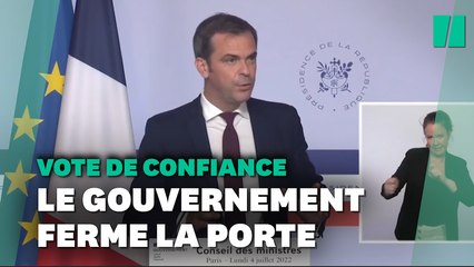 Pourquoi le gouvernement ferme la porte à un vote de confiance