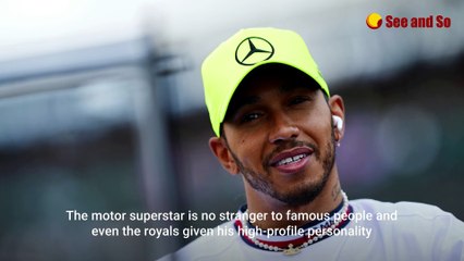 Lewis Hamilton got schooled by the Queen for his unacceptable manner