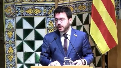 Aragonès defiende la promoción del catalán