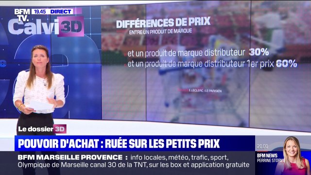 Avec l'inflation, les Français se ruent sur les marquent distributeurs et premier prix