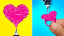 AWESOME 3D PEN AND HOT GLUE HACKS Fantastic DIY Ideas You Need To See Easy Craft Tips by 123 GO