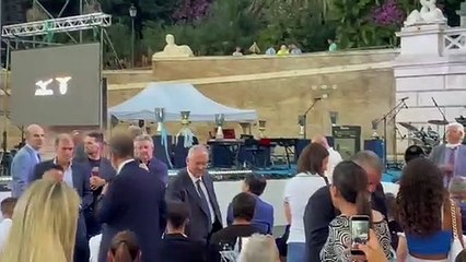 Lazio, colloquio Luis Alberto - Lotito durante la presentazione