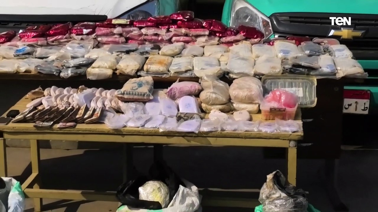 جهود أجهزة وزارة الداخلية على مستوى الجمهورية خلال شهر فى مجال مكافحة المخدرات
