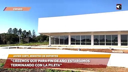 “Creemos que para fin de año estaríamos terminando con la pileta”