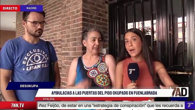 Una vecina de unos okupas denuncia la injusticia de que unos extranjeros recibiendo ayudas públicas no paguen su renta y dejen en desamparo a una pareja de ancianos españoles gravemente enfermos