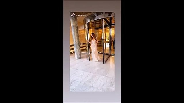 Σιαμπάνη - Σταθοκωστόπουλος: Φωτό και βίντεο από τον γάμο τους - Το νυφικό έκλεψε τις εντυπώσεις