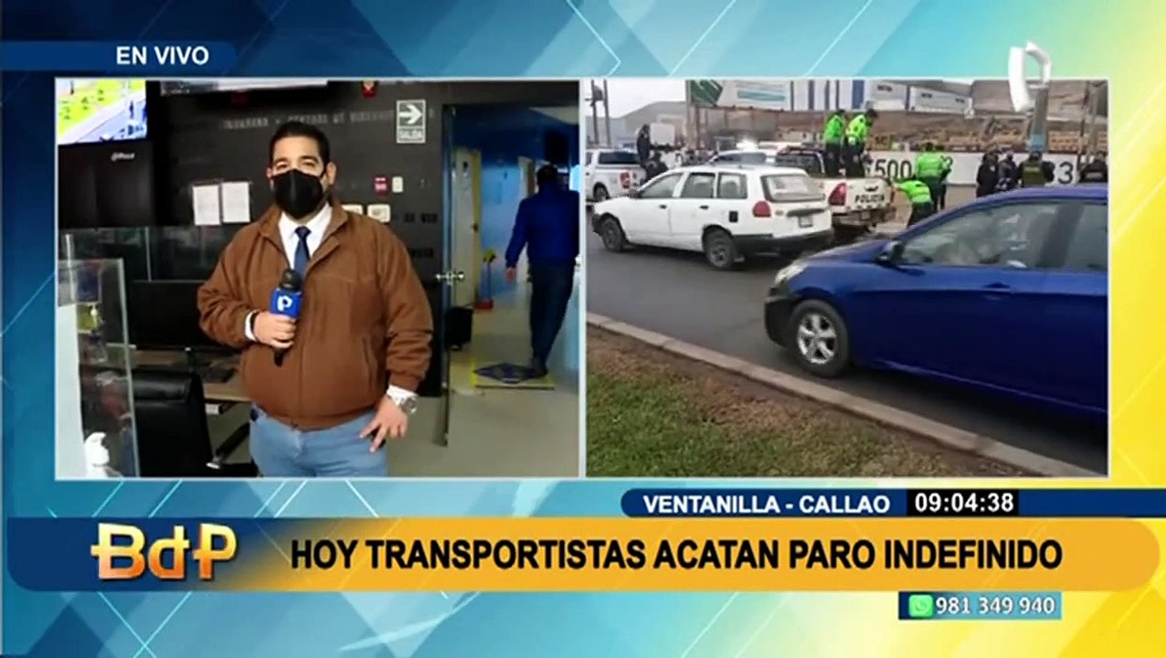 Primer día de paro: se registran actos de violencia en el Callao