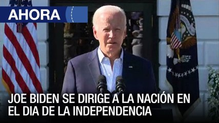 En Vivo | Joe Biden se dirige a la nación en el Día de la Independencia - 04Jul - VPItv