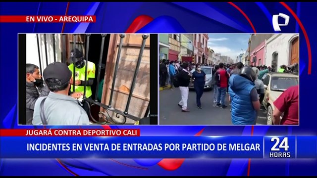 FBC Melgar vs. Deportivo Cali: reportan revendedores en venta de entradas en Arequipa