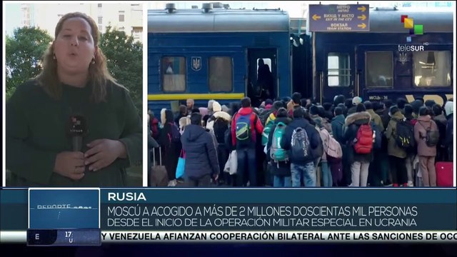 Rusia informa que ucranianos refugiados en territorio nacional asciende a más de dos millones