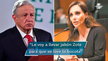Lilly Téllez reacciona a dichos de AMLO; “Admira a Jesucristo pero se parece al diablo"
