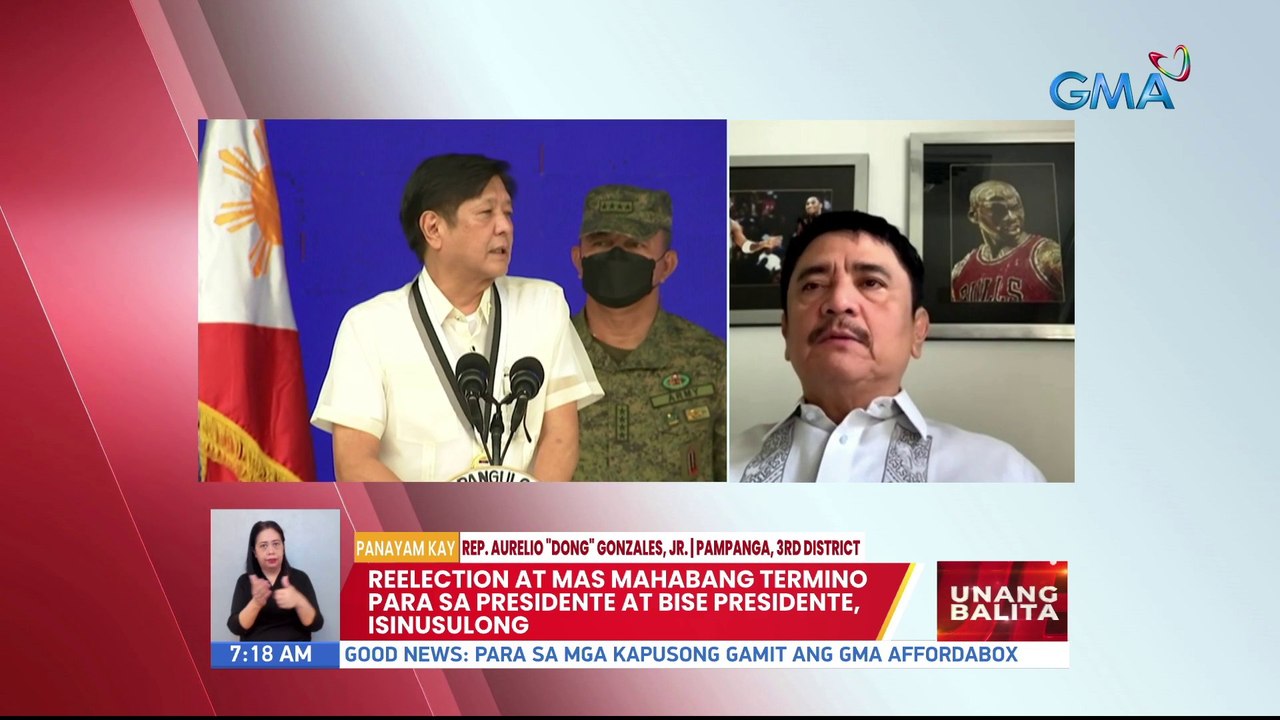 Panayam kay Rep. Aurello "Dong" Gonzales, Jr.,...