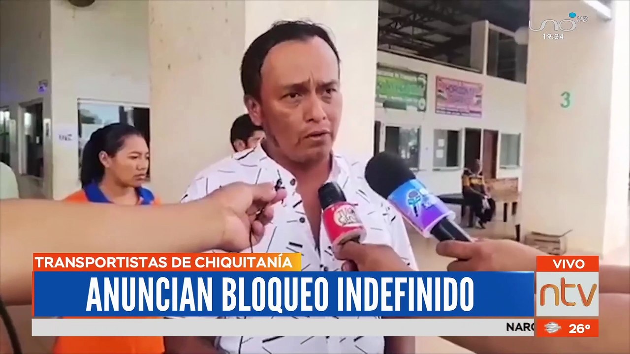 Transportistas de la Chiquitania anuncian bloqueos