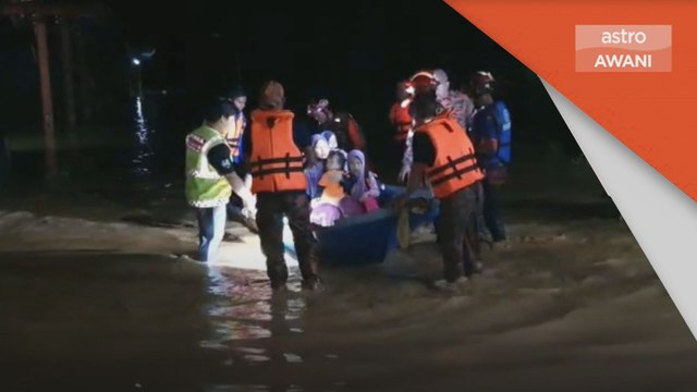 Banjir Di Baling | JBPM Kedah selamatkan 11 mangsa terperangkap