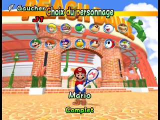 Mario Power Tennis online multiplayer - ngc