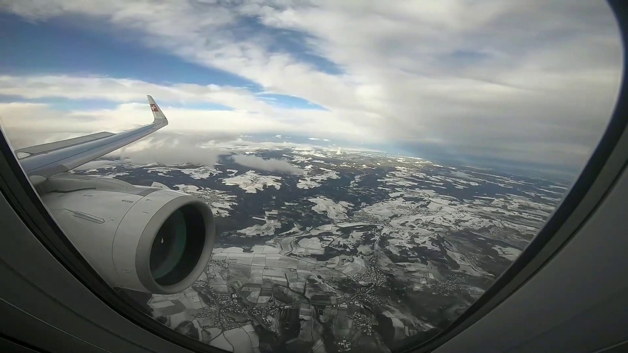 SWISS A321neo London (LHR) To Zurich (ZRH) Full Flight Time Lapse
