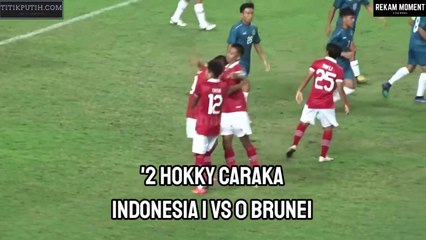 Cuplikan Gol Indonesia vs Brunei di Grup A Piala AFF U-19 2022
