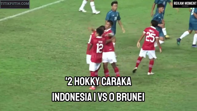 Cuplikan Gol Indonesia vs Brunei di Grup A Piala AFF U-19 2022