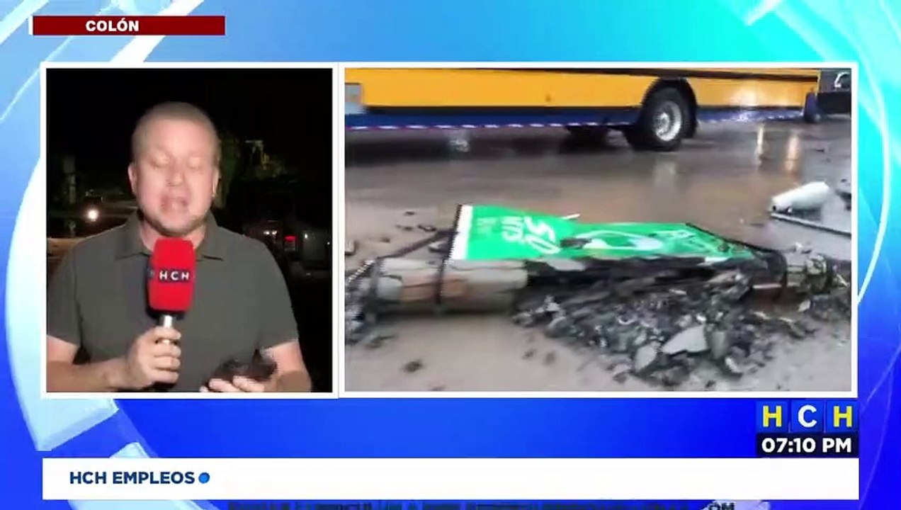 Fuertes lluvias provocan daños materiales en Tocoa, Colón