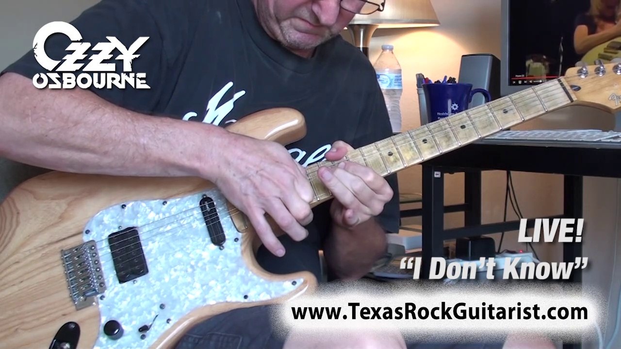 Ozzy Osbourne - I Don't Know (Live Cover)