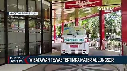 Wisatawan Air Terjun Tewas Tertimpa Material Longsor