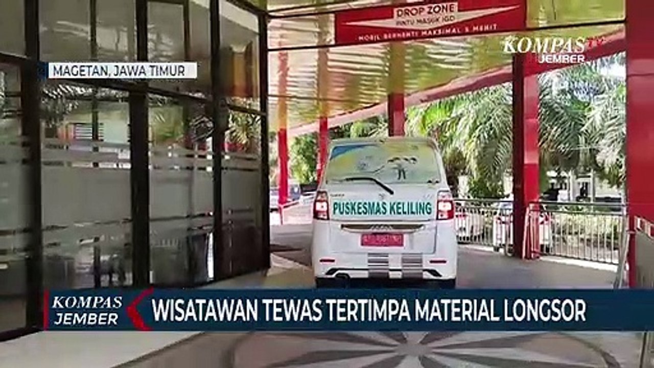 Wisatawan Air Terjun Tewas Tertimpa Material Longsor