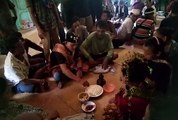 Ritual Makan Sedaun Masyarakat Adat Talang Jerinjing