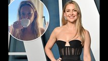 Kate Hudson goes topless on Instagram prompting brother’s awkward