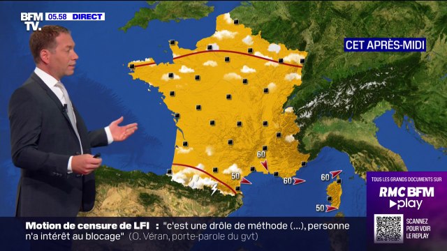 Un temps calme et ensoleillé sur l'ensemble du pays prévu ce mardi
