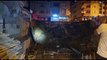Üsküdar’da istinat duvarı çöktü: Çevredeki binalar tahliye edildi