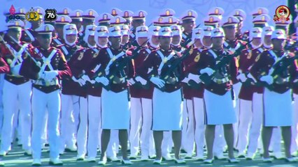 Sambutan Presiden Joko Widodo dalam Hari Bhayangkara ke-76
