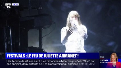 Download Video: Juliette Armanet enchante le public au théâtre antique de Fourvière à Lyon